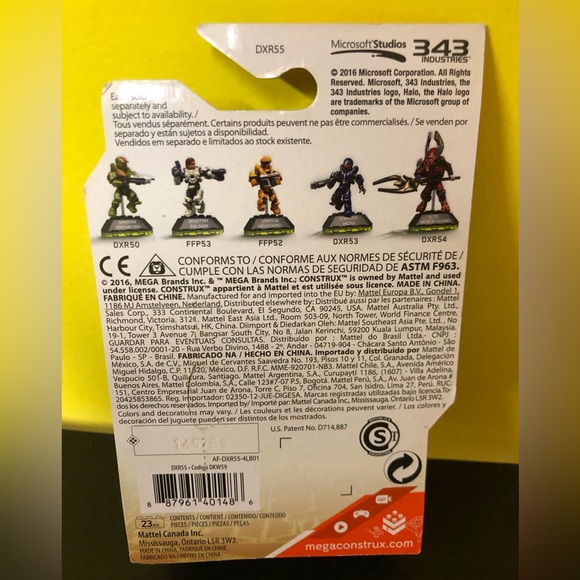 HALO MEGA CONSTRUX HALO HEROES Atriox Series 3 Action Figure 2016 - Picture 3 of 4